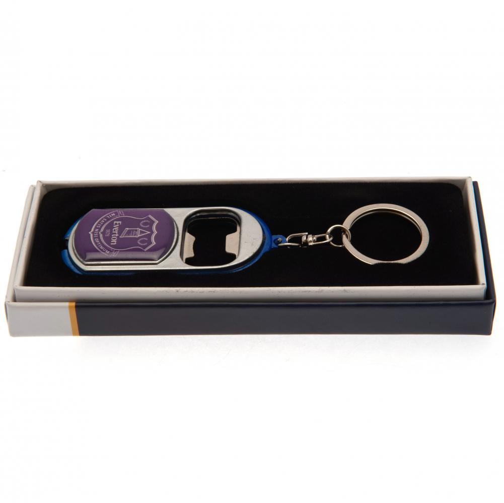 Everton FC Keyring Torch Bottle Opener: 1 - Keyrings By Everton