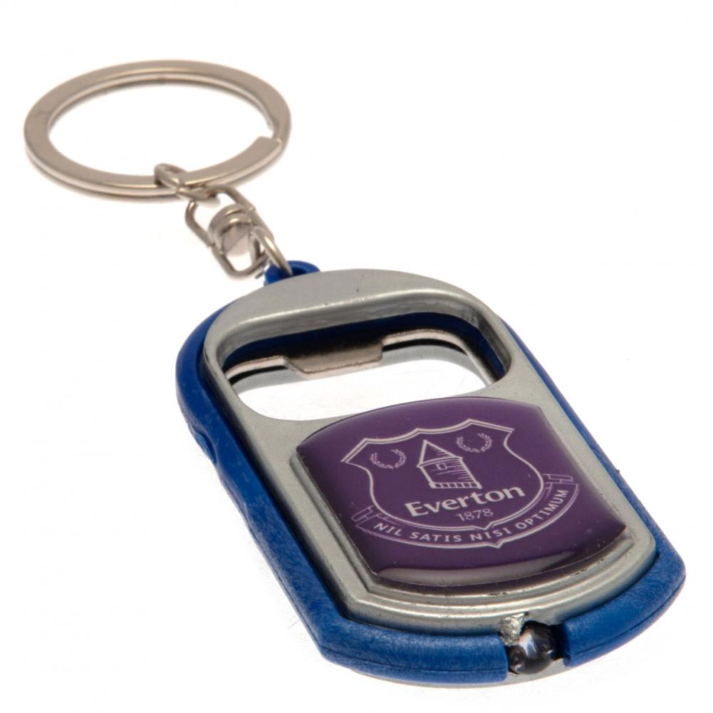 Everton FC Keyring Torch Bottle Opener: 3 - Keyrings By Everton