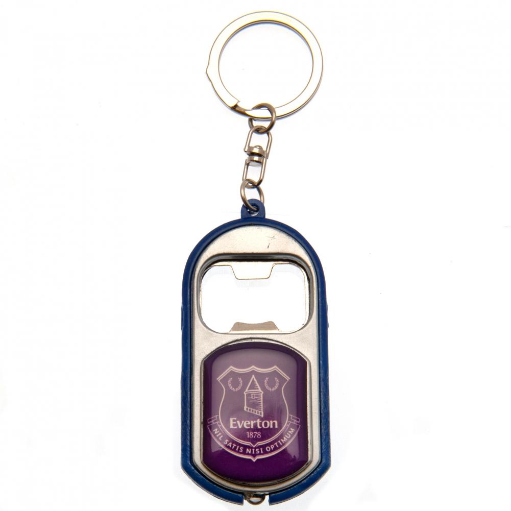 Everton FC Keyring Torch Bottle Opener: 2 - Keyrings By Everton