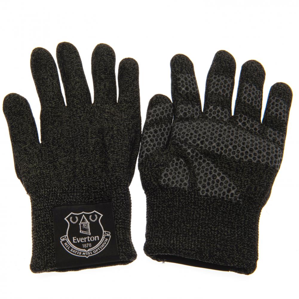 Everton FC Luxury Touchscreen Gloves Youths: 3 - Gloves By Everton