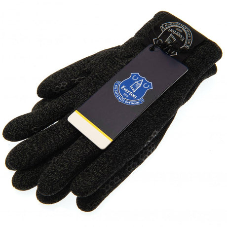 Everton FC Luxury Touchscreen Gloves Youths: 4 - Gloves By Everton