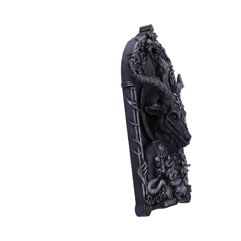 Exclusive Baphomet’s Invocation Wall Plaque 30.5cm: 5 Wall Hanging Sculptures By NN Designs