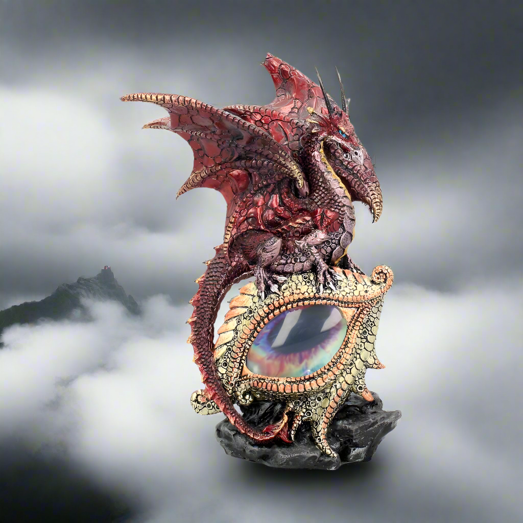 Eye of the Dragon Light Up Red Figurine Ornament: 1 - Figures & Collectables By Gift Moments