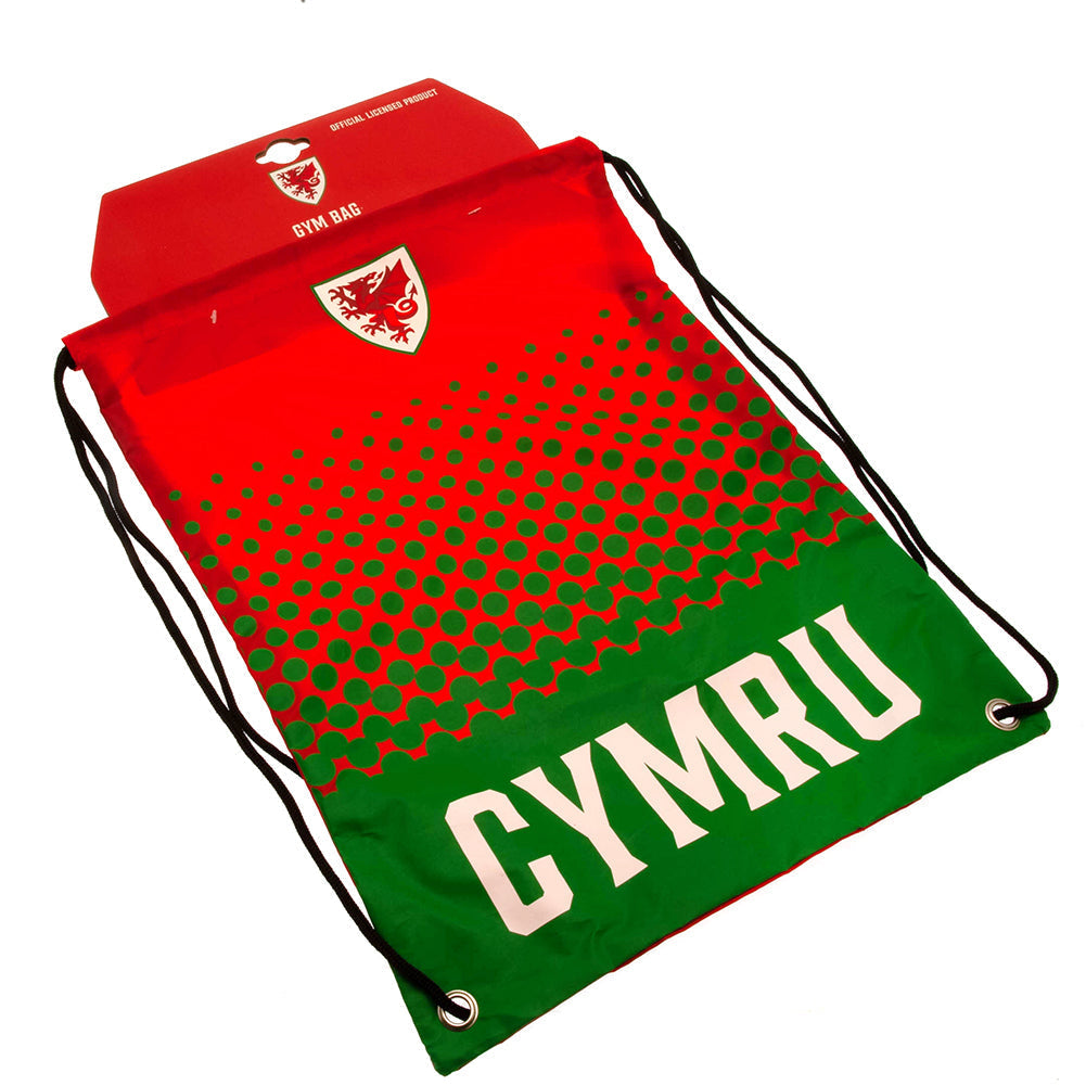 FA Wales Fade Gym Bag: 2 - Bags By Wales