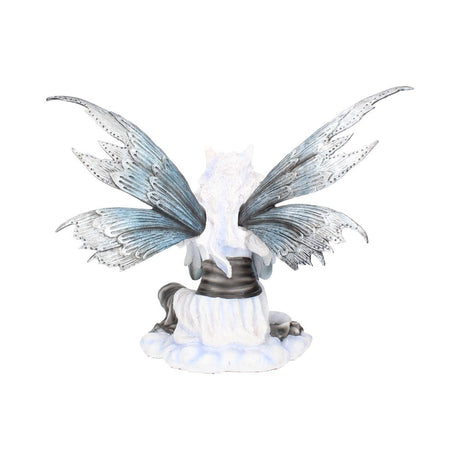 Fae Lore Winter Fairy Wearing Wolf Hide 30cm: 5 Figurines Large (30 50cm) By Gift Moments