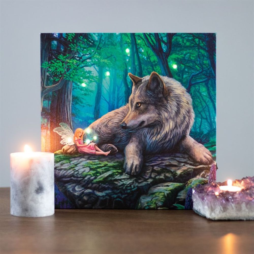 Fairy Stories Light Up Canvas Plaque by Lisa Parker: 1 - Wall Art By Gift Moments