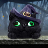 Familiar Grin black cat head with light up eyes 13.8cm: 1 - Figures & Collectables By Gift Moments