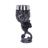 Familiars Love Twin Cat Heart Set of Two Goblets: 4 - Goblets & Chalices By NN Designs