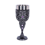 Familiars Love Twin Cat Heart Set of Two Goblets: 5 - Goblets & Chalices By NN Designs