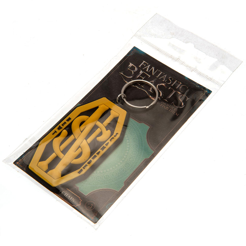 Fantastic Beasts Newt Scamander PVC Keyring: 3 - Keyrings By Fantastic Beasts