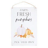 Farm Fresh Pumpkins Sign: 1 - Signs & Plaques By Gift Moments