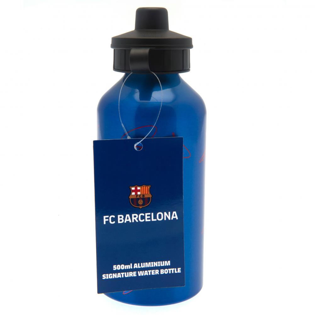 FC Barcelona Aluminium Drinks Bottle SG: 3 - Water Bottles By Barcelona