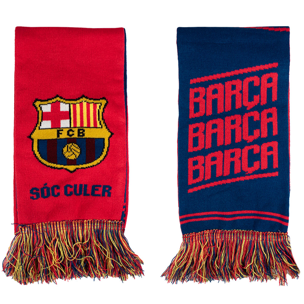 FC Barcelona Barca Scarf: 4 - Scarves By Barcelona