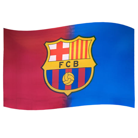 FC Barcelona Crest Flag: 1 - Flags & Banners By Barcelona