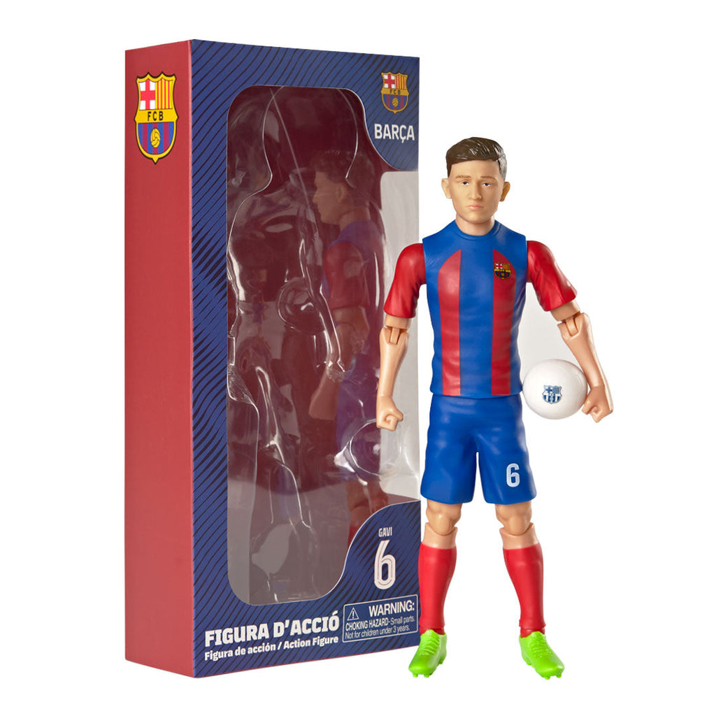 FC Barcelona Gavi 20cm Action Figure - Shop Figures & Collectables At Gift Moments - 7