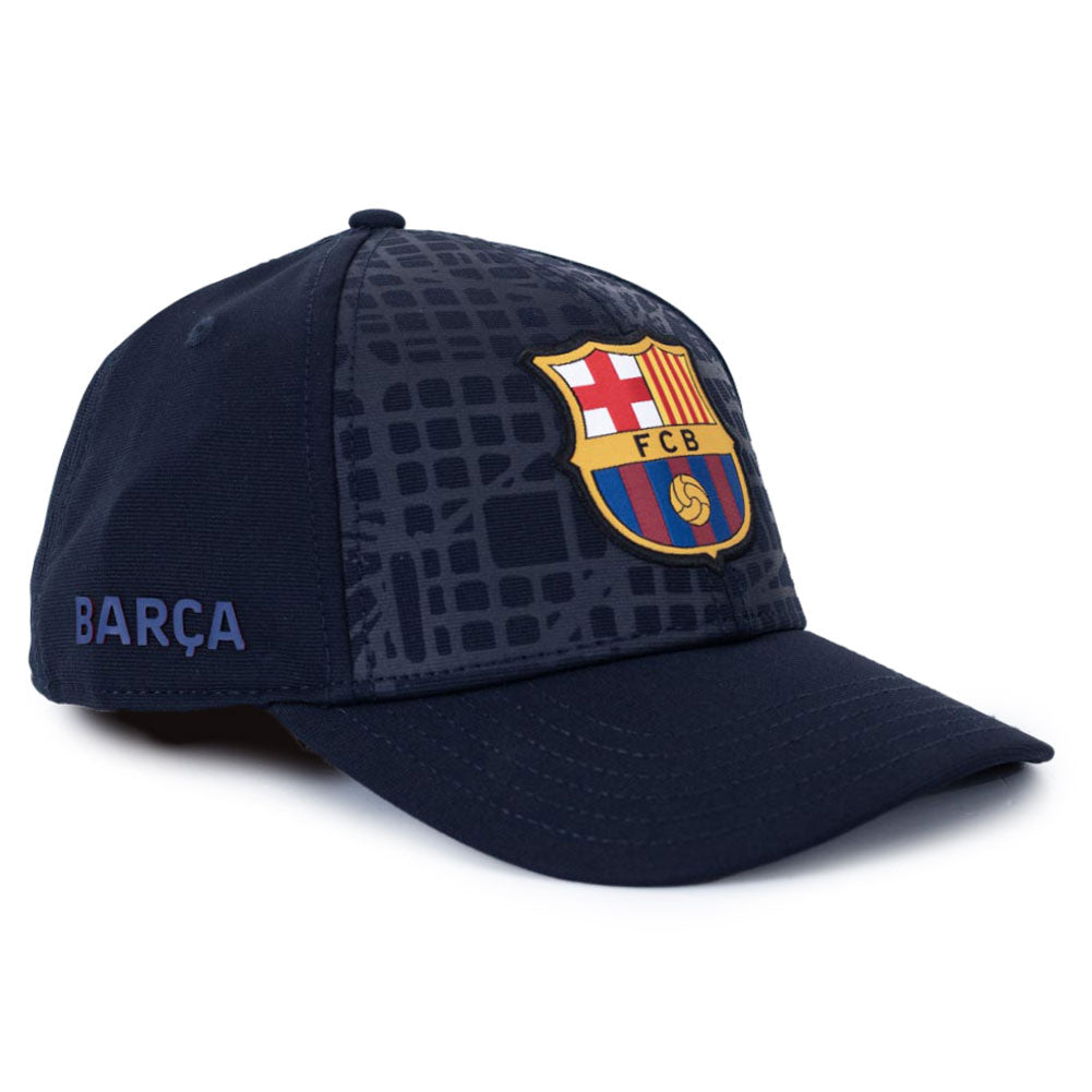 FC Barcelona Geo Debossed Cap: 1 - Caps & Hats By Barcelona
