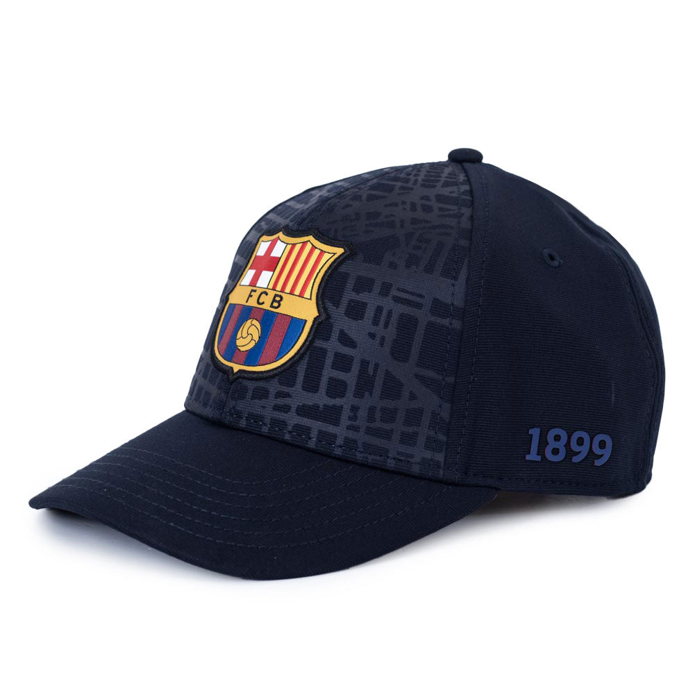 FC Barcelona Geo Debossed Cap: 3 - Caps & Hats By Barcelona