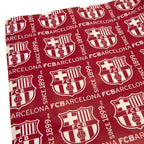 FC Barcelona Gift Wrap x 24 - Shop Gift Wrap & Bags At Gift Moments - 2