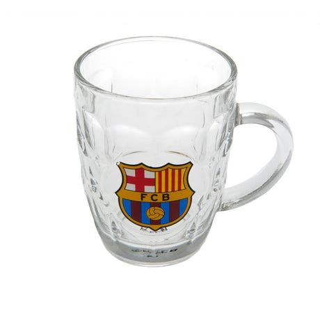 FC Barcelona Dimple Glass Tankard: 1 - Glassware By Barcelona