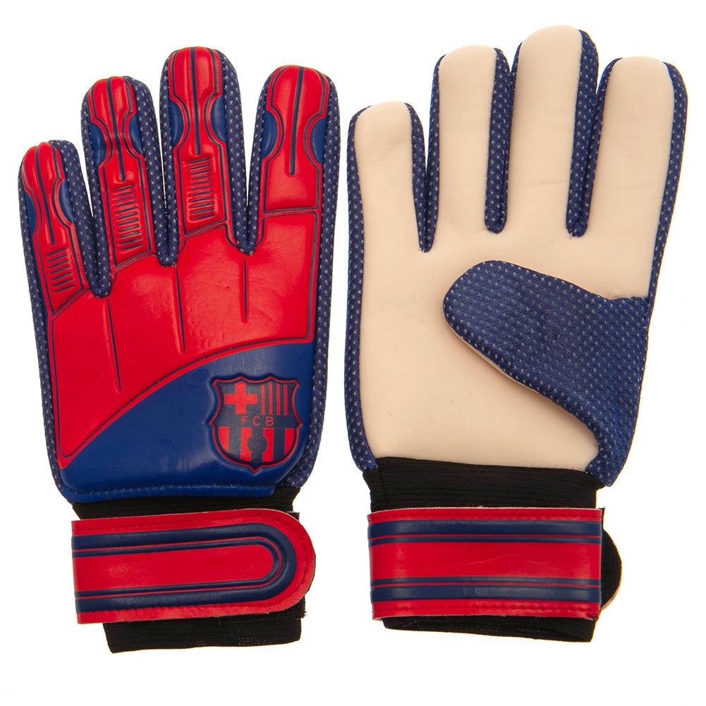 FC Barcelona Delta Goalkeeper Gloves Kids: 2 - Gloves By Barcelona