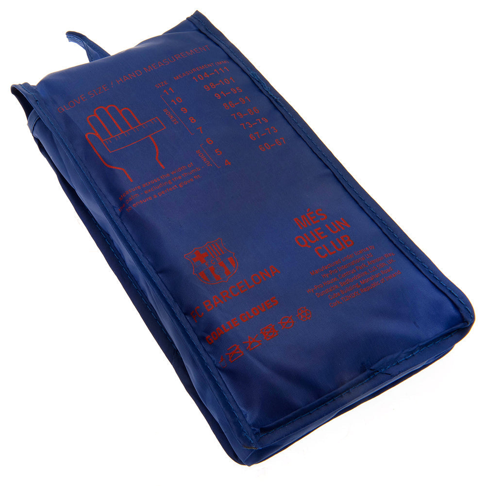 FC Barcelona Delta Goalkeeper Gloves Kids: 4 - Gloves By Barcelona