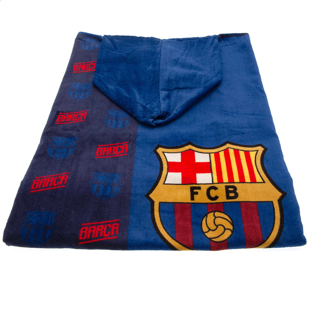 FC Barcelona Kids Hooded Poncho: 2 - Towels By Barcelona