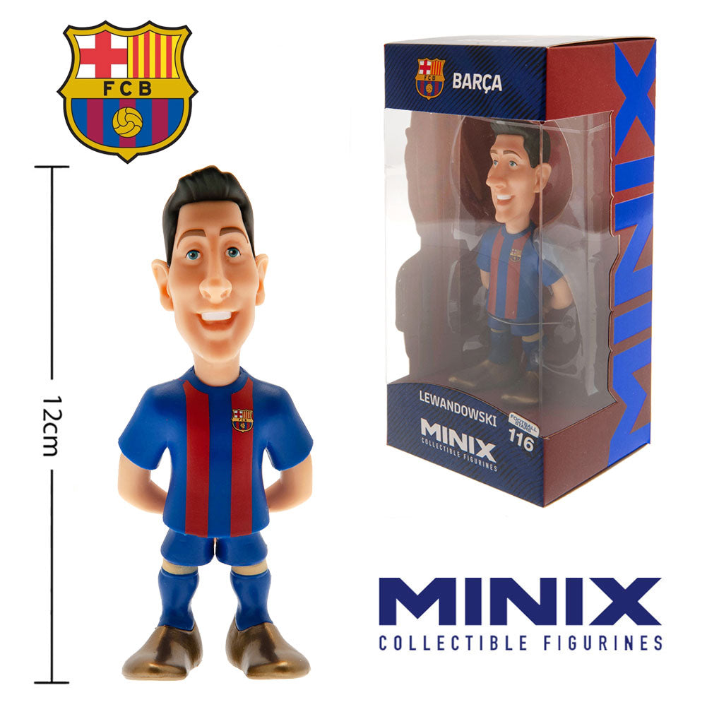 FC Barcelona MINIX Figure 12cm Lewandowski: 2 - Figures & Collectables By Barcelona