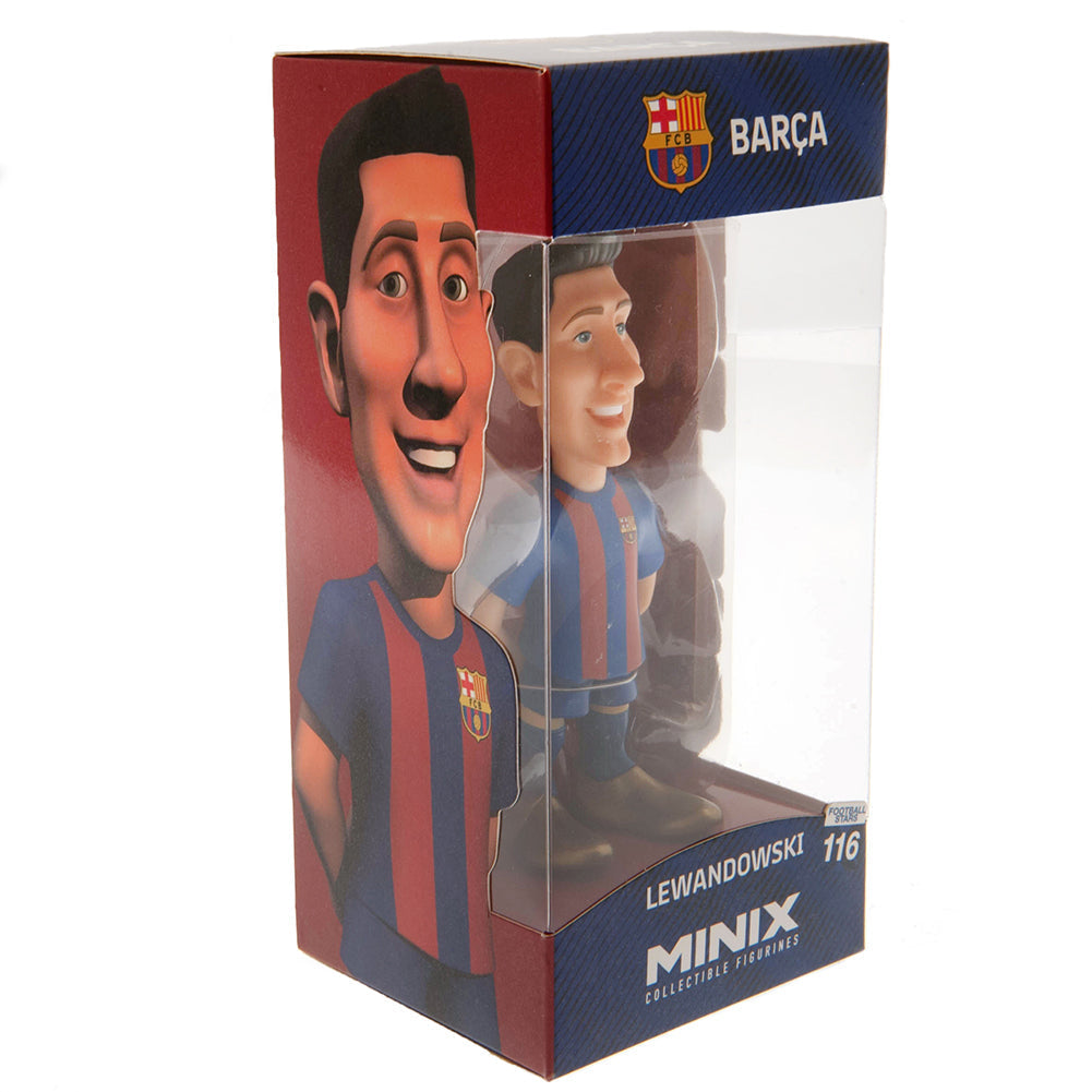 FC Barcelona MINIX Figure 12cm Lewandowski: 8 - Figures & Collectables By Barcelona