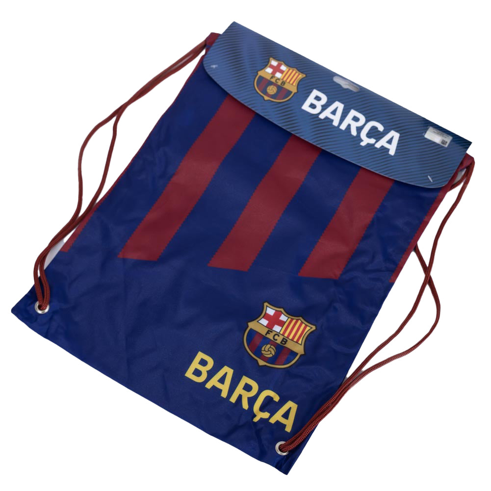 FC Barcelona Stripe Gym Bag - Shop Bags At Gift Moments - 2