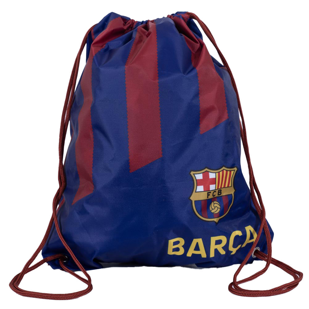 FC Barcelona Stripe Gym Bag - Shop Bags At Gift Moments - 1