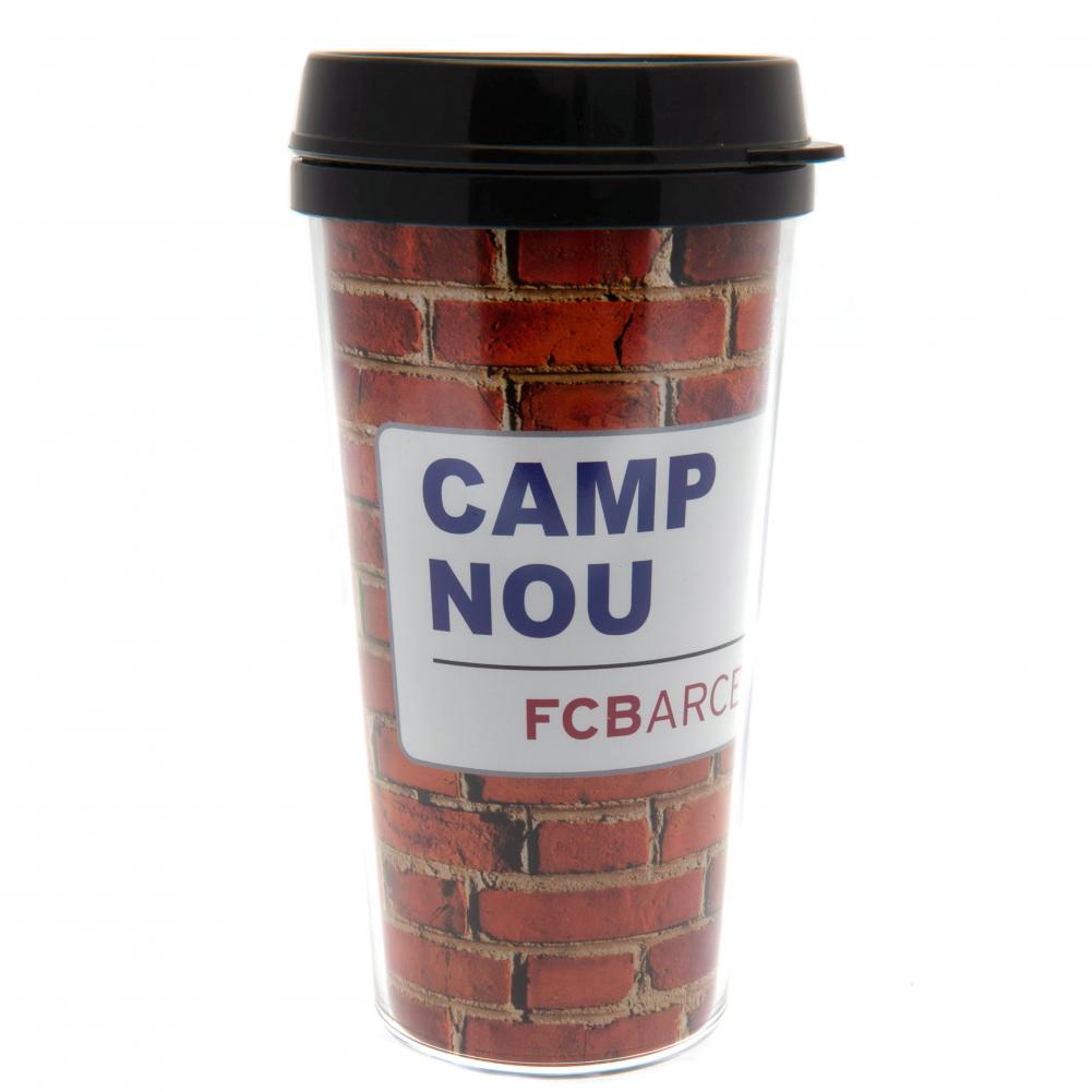 FC Barcelona Street Sign Travel Mug: 1 - Mugs By Barcelona