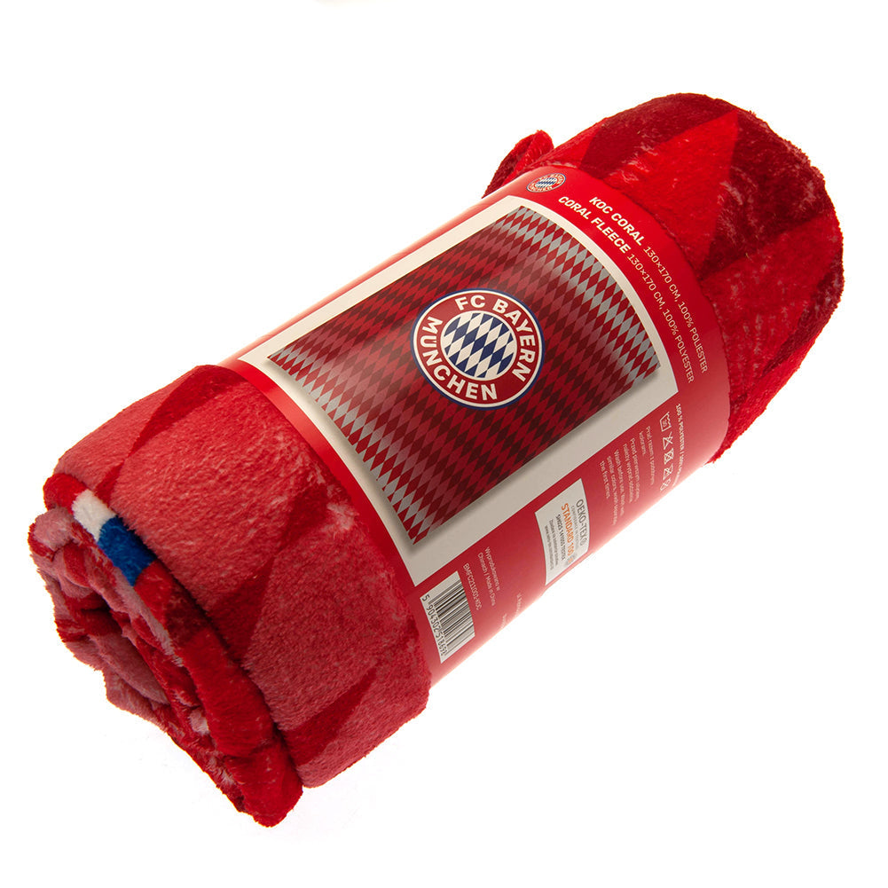 FC Bayern Munich Fleece Blanket: 3 - Blankets By Bayern Munich
