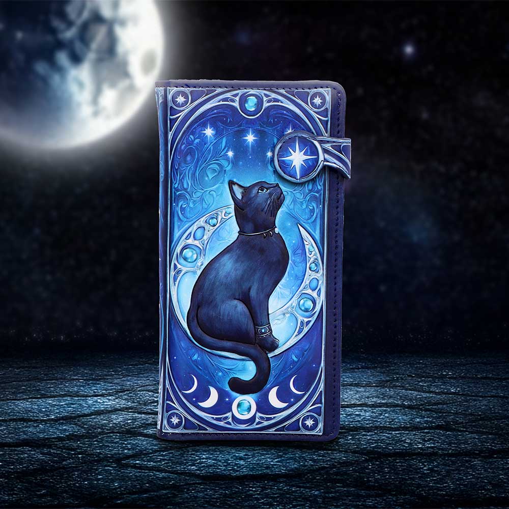 Feline Constellation Embossed Purse: 1 - Purses By NN Designs