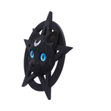 Feline Worship Cat Pentagram Wall Plaque 25.5cm: 3 - Wall Hanging Sculptures By Gift Moments