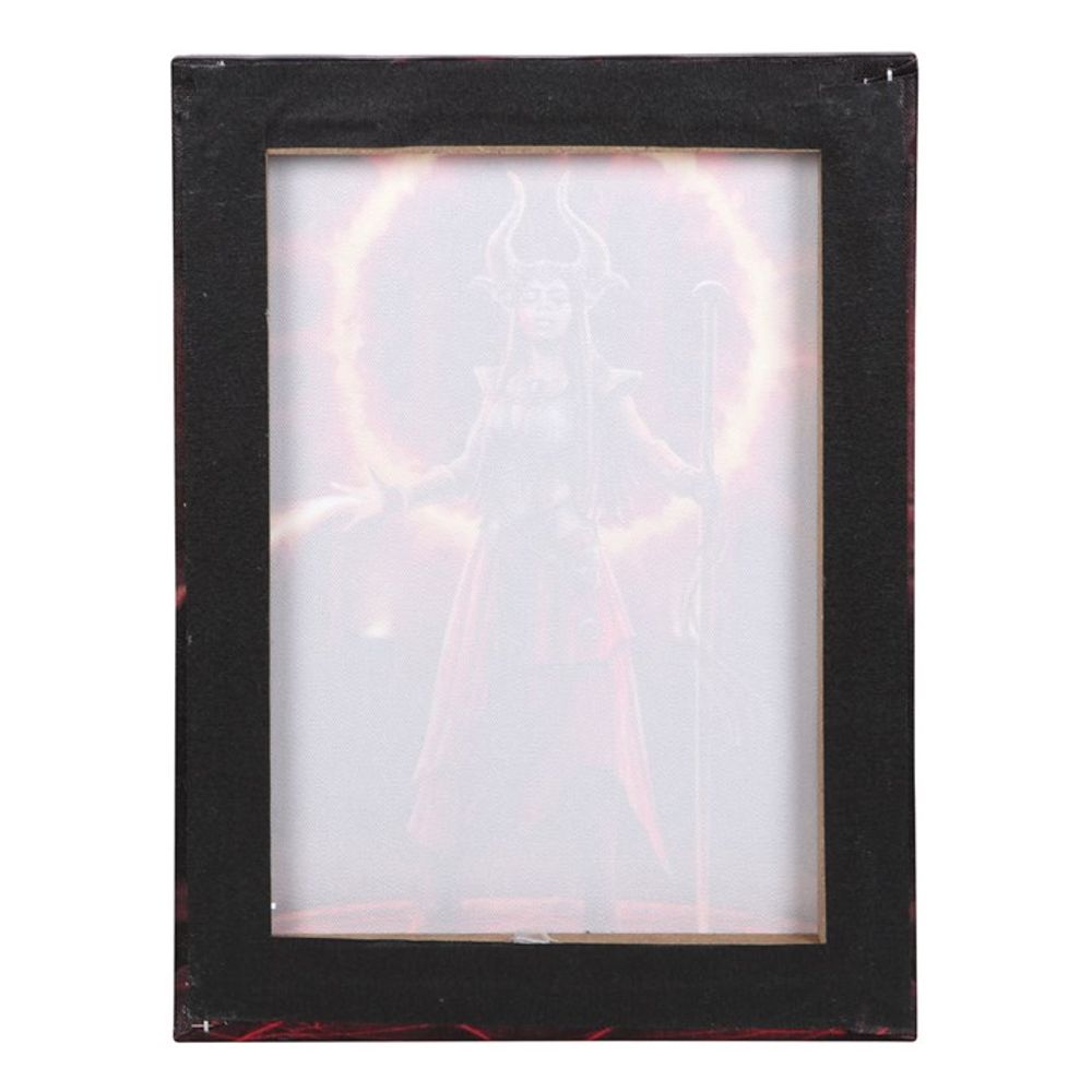 Fire Element Sorceress Canvas Plaque by Anne Stokes: 4 - Wall Art By Gift Moments