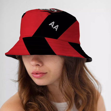 Personalised AFC Bournemouth Initial Bucket Hat