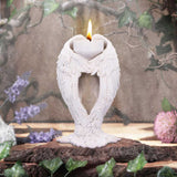 Floral Angel Wings Tea Light Candle Holder: 1 - Candles & Holders By NN Designs