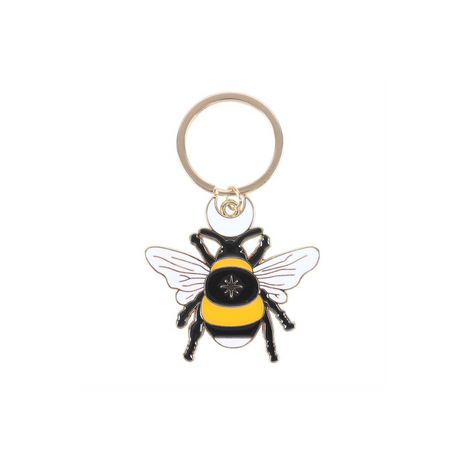 Forest Bee Enamel Keyring: 2 - Keyrings By Gift Moments