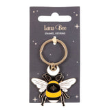 Forest Bee Enamel Keyring: 1 - Keyrings By Gift Moments
