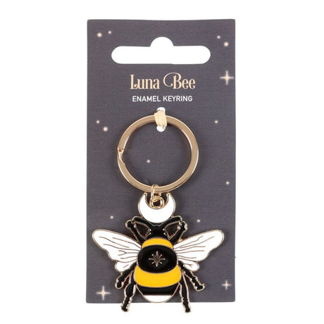 Forest Bee Enamel Keyring: 1 - Keyrings By Gift Moments