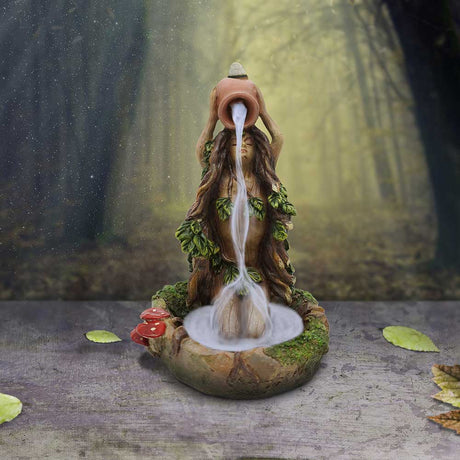 Forest Maiden Tree Backflow Incense Burner: 1 Incense Holders By NN Designs
