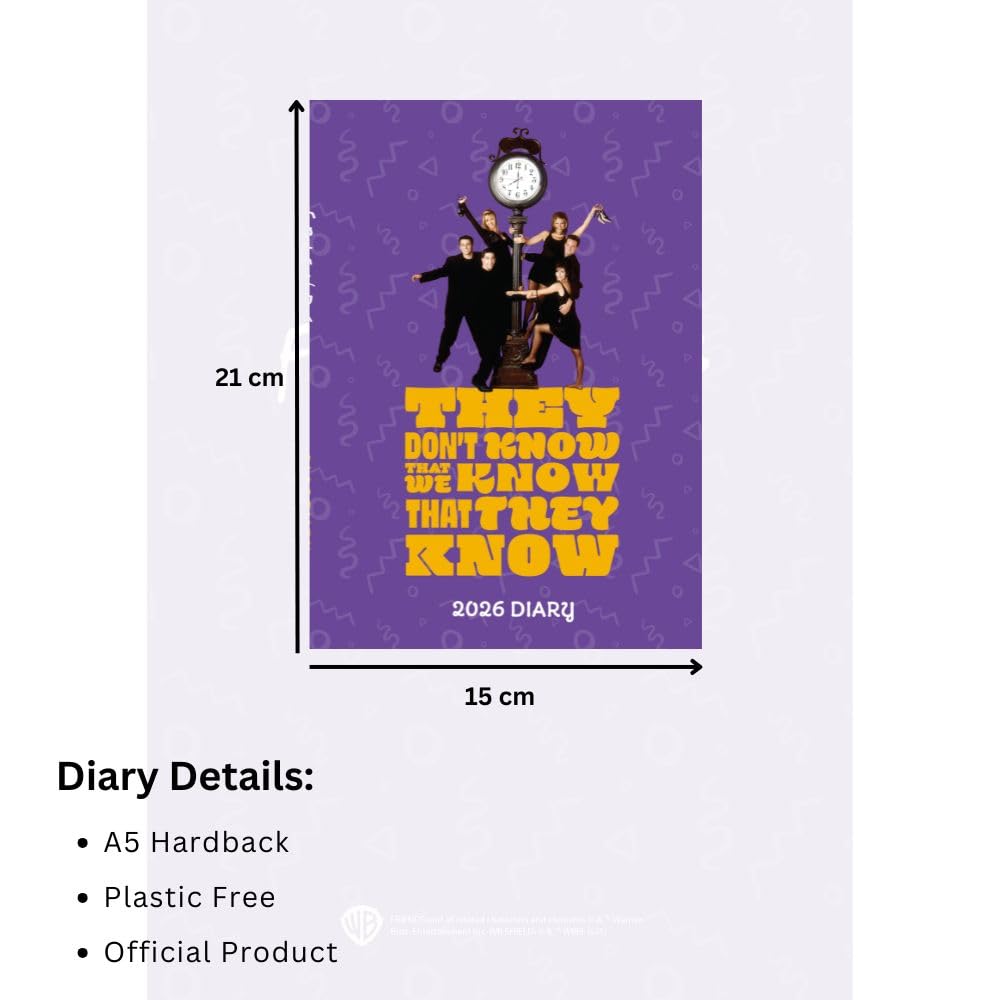 Friends A5 Diary 2026: 5 - Diaries By Friends