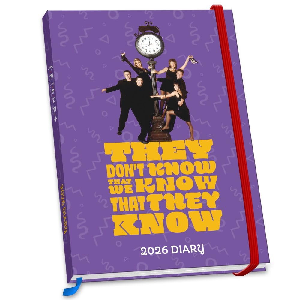 Friends A5 Diary 2026: 1 - Diaries By Friends