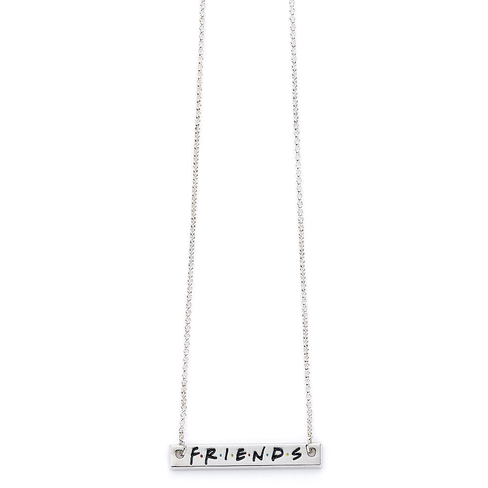 Friends Silver Plated Necklace Logo: 2 - Jewellery By Friends