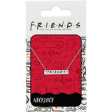 Friends Silver Plated Necklace Logo: 4 - Jewellery By Friends