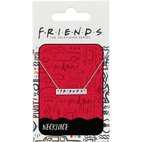 Friends Silver Plated Necklace Logo: 4 - Jewellery By Friends