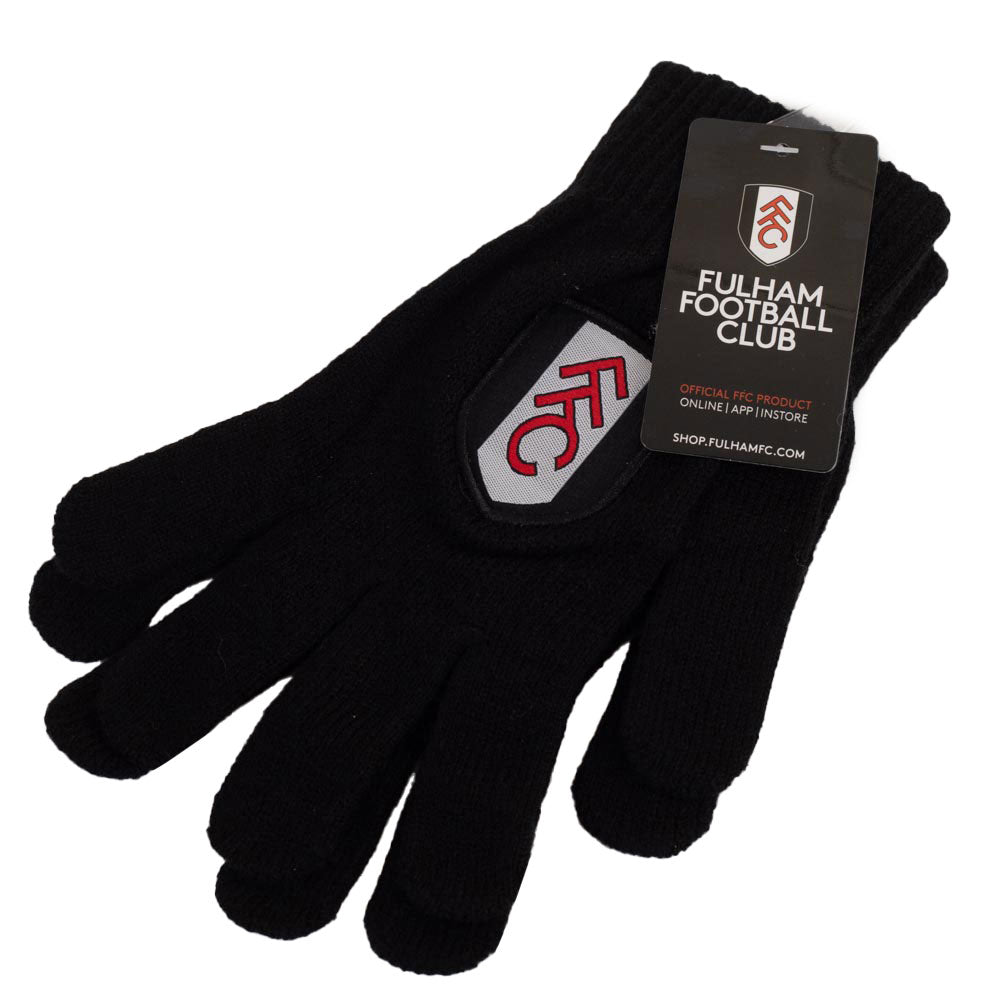 Fulham FC Knitted Gloves Junior: 3 - Gloves By Fulham