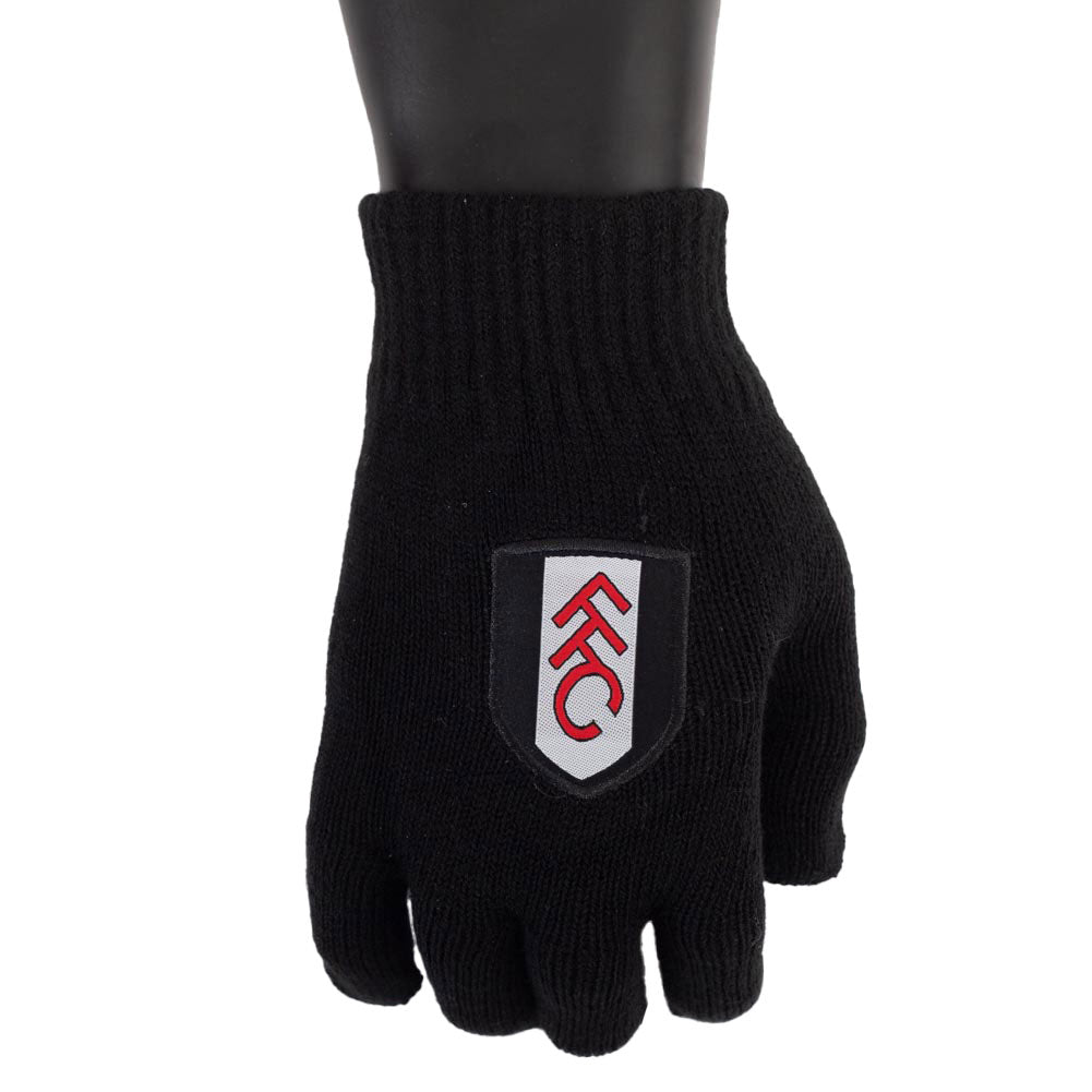 Fulham FC Knitted Gloves Junior: 2 Gloves By Fulham