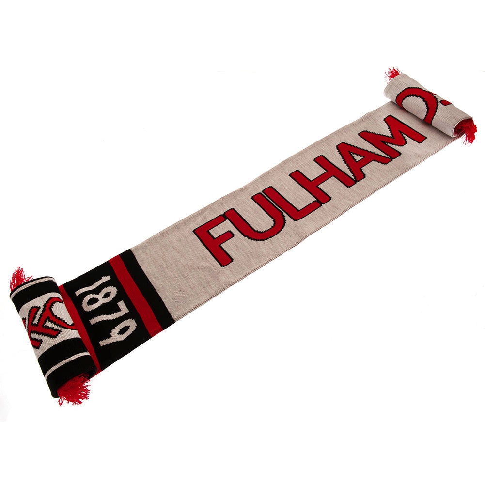 Fulham FC Nero Scarf: 1 - Scarves By Fulham