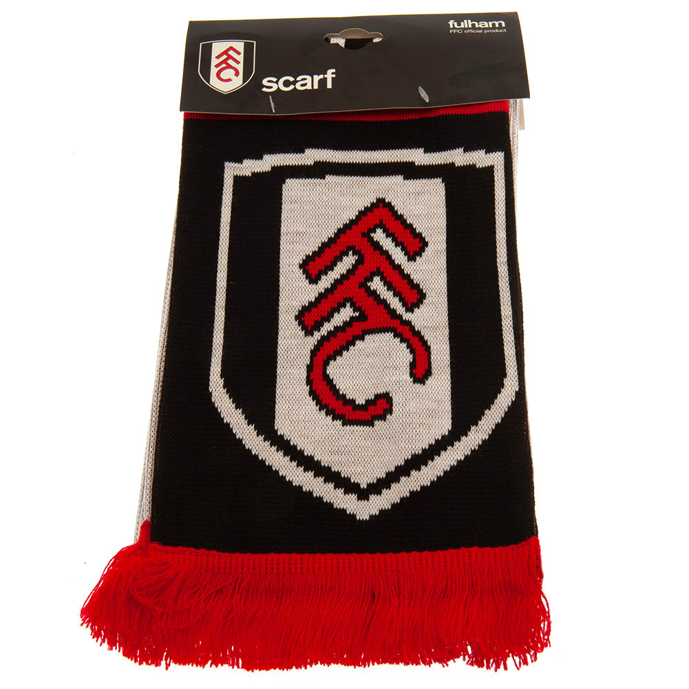 Fulham FC Nero Scarf: 4 - Scarves By Fulham